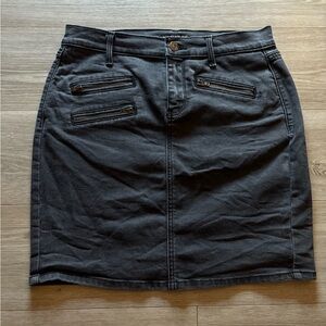Banana Republic Black Mid-Thigh Length Pencil Skirt